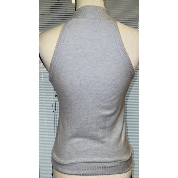 Red Haute Light Blue Sleeveless Sweater Tank -- NWT -- SMALL - Picture 5 of 7